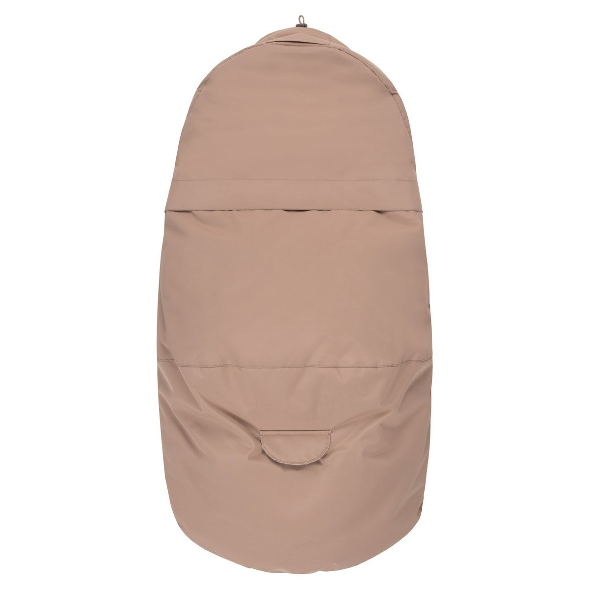 Down-Filled Baby Winter Footmuff – Brown / Beige, One Size