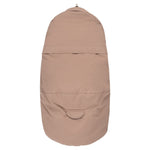 Down-Filled Baby Winter Footmuff – Brown / Beige, One Size