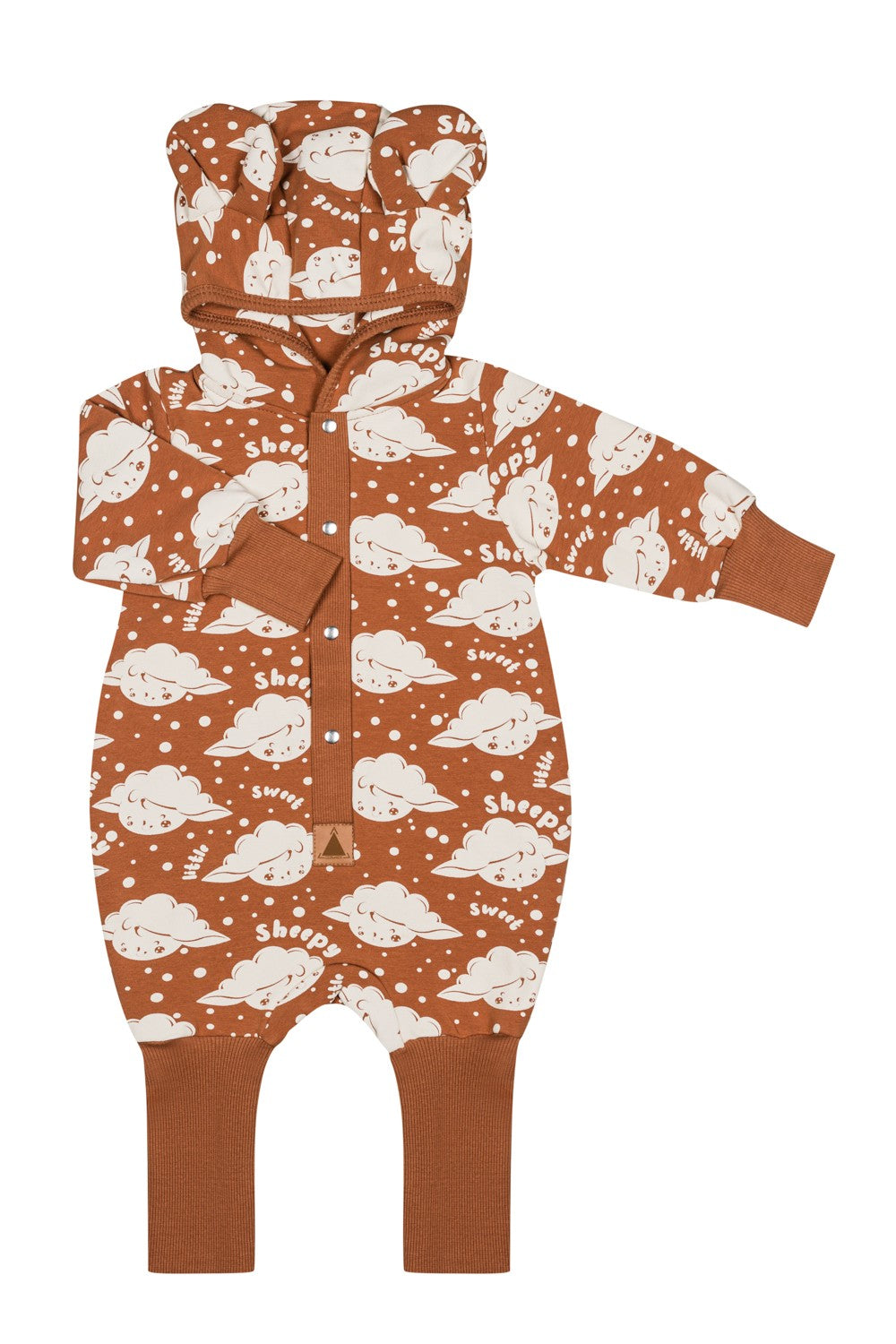 Overall mit Ohren für Babys und Kinder – Zimtschaf – Produktbild 4