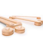 Ewart Woods Balancierbalken – Modulares Balancierbalken Set & Motorikspielzeug aus Holz, handgefertigt