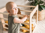 Ewart Woods Square Gym Aktivitätswürfel – Montessori Kletterwürfel aus Birkenholz – Produktbild 2