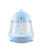 Kinderlampe mit Karussell und Musik – Blau – Produktbild 1