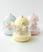 Kinderlampe mit Karussell und Musik – Blau – Produktbild 3