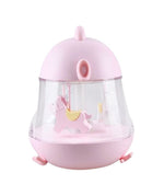 Kinderlampe mit Karussell und Musik – Rosa – Produktbild 1