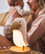 Kinderlampe mit Lautsprecher – rosa Vogel – Produktbild 2