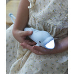Kinder Taschenlampe Delfin BUBBLY – dimmbares Silikon-Nachtlicht mit USB-C – Produktbild 2