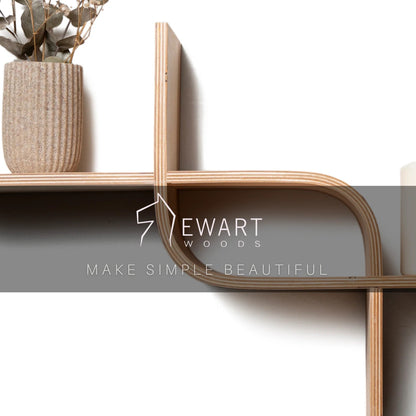 Floating Shelf CurveLine