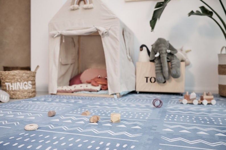 Schaumstoff-Puzzlematte – Boho Azure – Produktbild 2