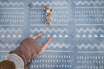 Schaumstoff-Puzzlematte – Boho Azure – Produktbild 4