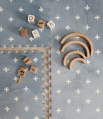 Schaumstoff-Puzzlematte – Cross Azure – Produktbild 1