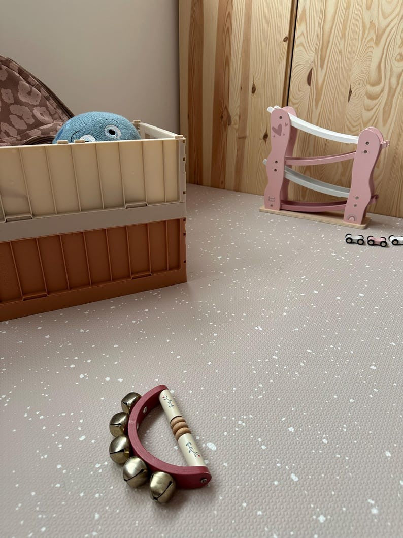 Schaumstoff-Puzzlematte – Spots Cappuccino – Produktbild 3