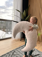 Handgemachtes Mondkissen für Babys & Kleinkinder – Großes Kuschelkissen fürs Kinderzimmer – Produktbild 4