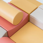 Softplay-Schaumstoffbausteine, 8-teilig – Adventurer in Pastellrosa – Produktbild 4
