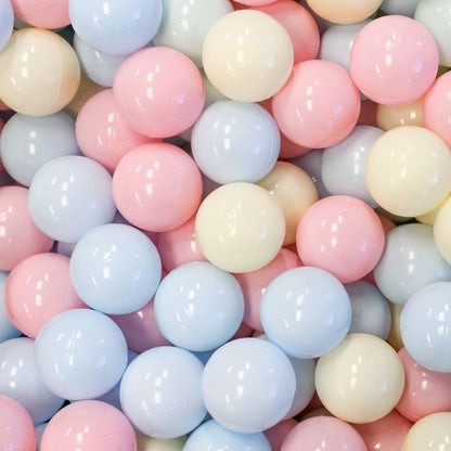 Bällebad-Bälle 500 Stück – Pastell – Produktbild 3