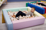 Softplay-Bällebad – Helle Pastellfarben – Produktbild 3