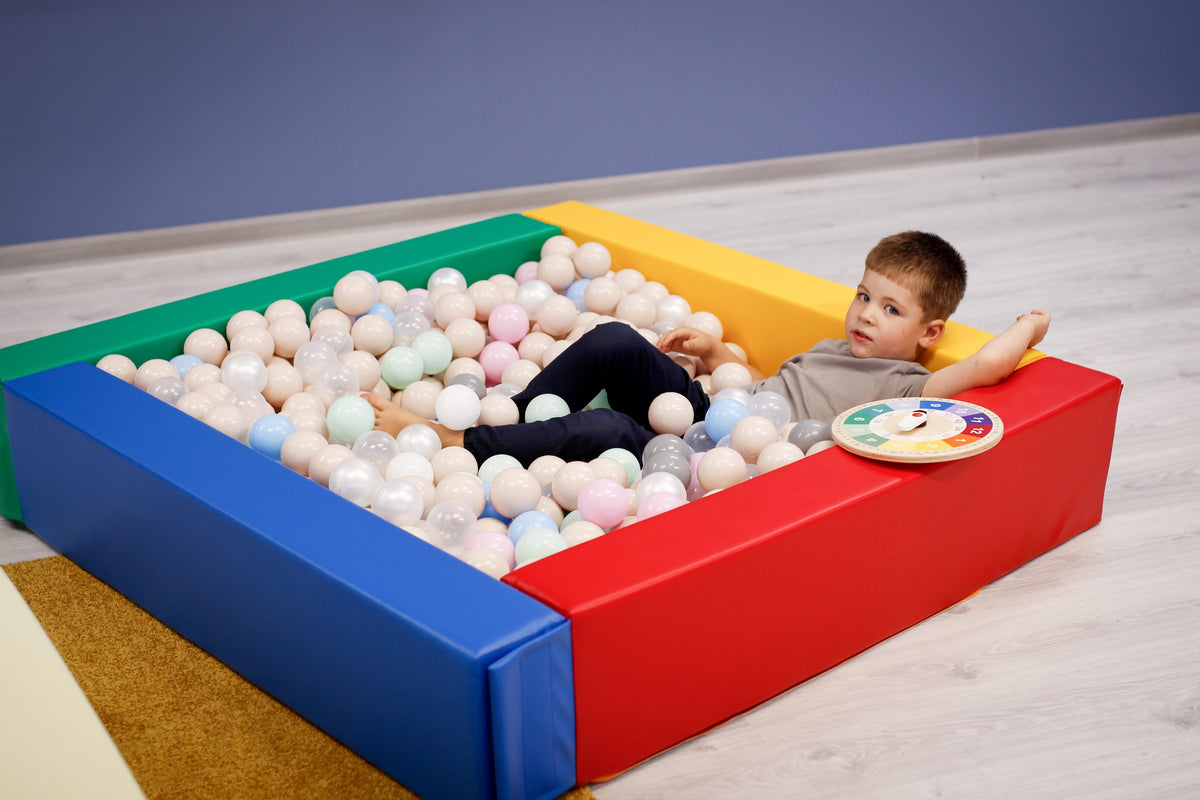 Softplay-Bällebad – Mehrfarbig – Produktbild 2