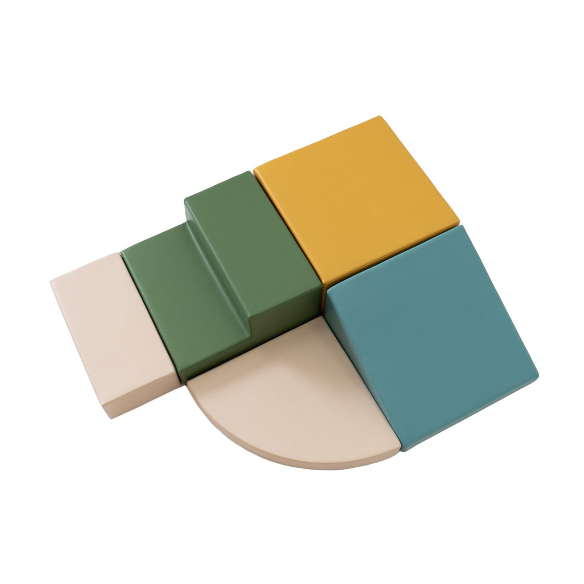 IGLU Soft Play 5 Foam Block Set - Pastel Turquoise Corner Climber, photo 11