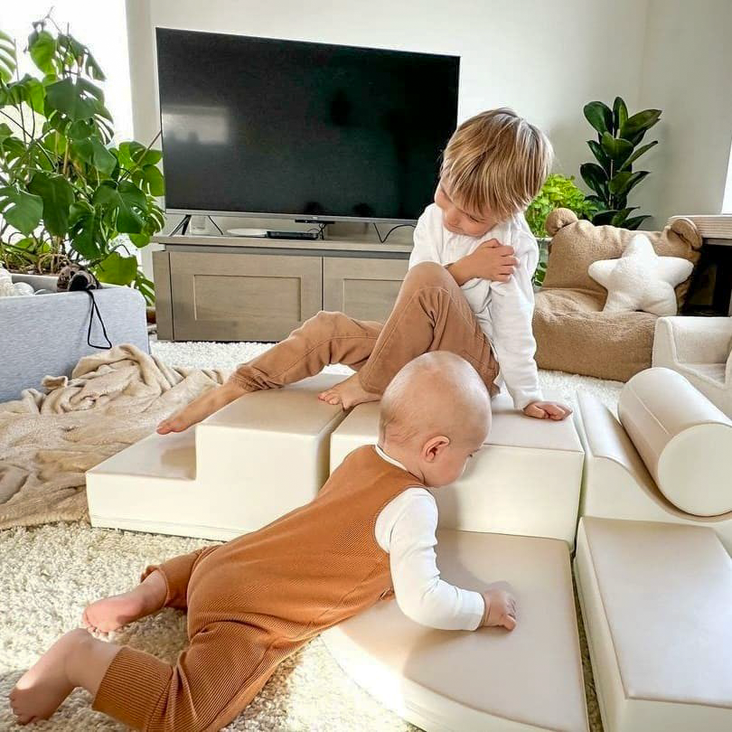 IGLU Softplay 6-teilig Explorer Beige im Familienalltag