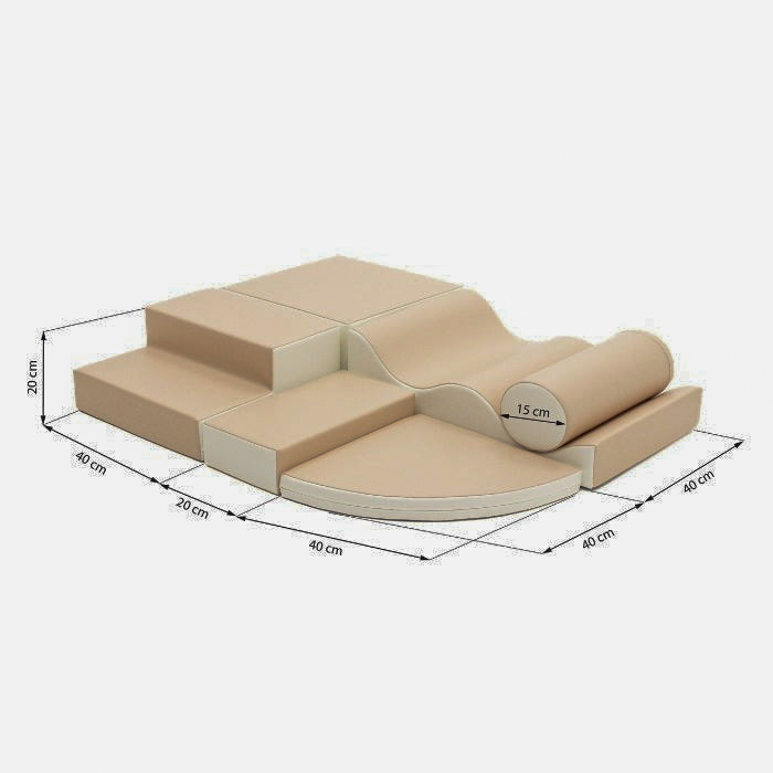 IGLU Softplay 6-teilig Explorer Beige – Maße
