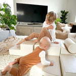 Softplay-Schaumstoffbausteine, 6-teilig – Explorer in Beige – Produktbild 2