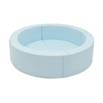 Round Soft Play Ball Pit – Baby Blue