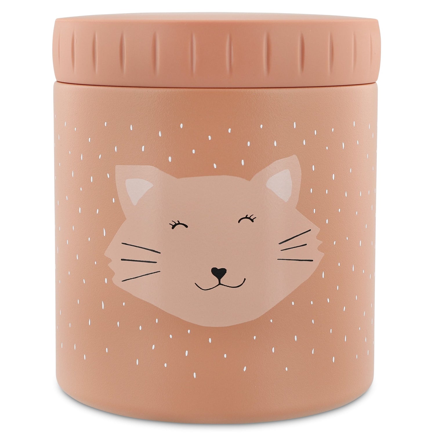 Isolierter Edelstahl-Lunchpot Mrs. Cat 500 ml – Thermobehälter für Kinder ab 3 Jahren – Produktbild 1