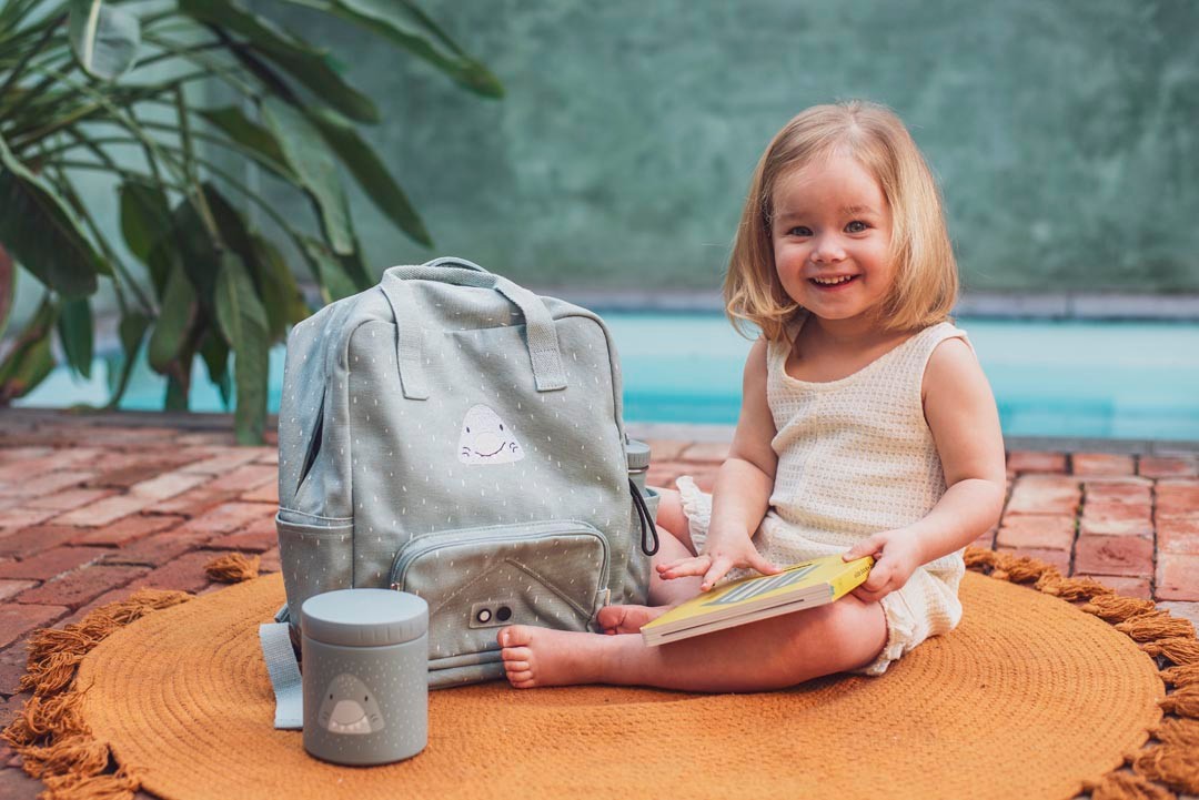 Isolierter Edelstahl-Lunchpot Mr. Shark 500 ml – Thermobehälter für Kinder ab 3 Jahren – Produktbild 3