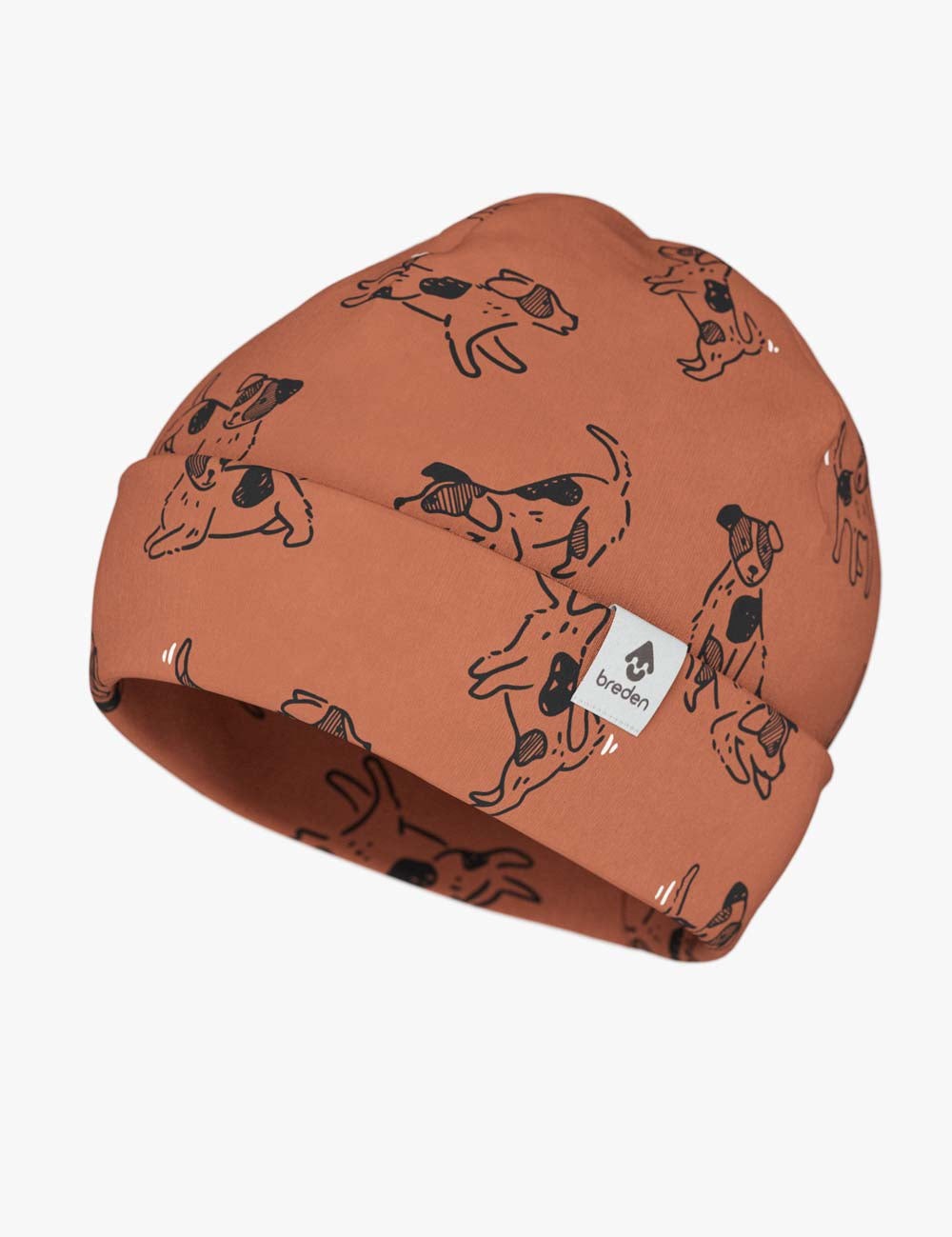 Kids Hat-Beanie For Autumn And Spring KLAUS - Copper Dogs