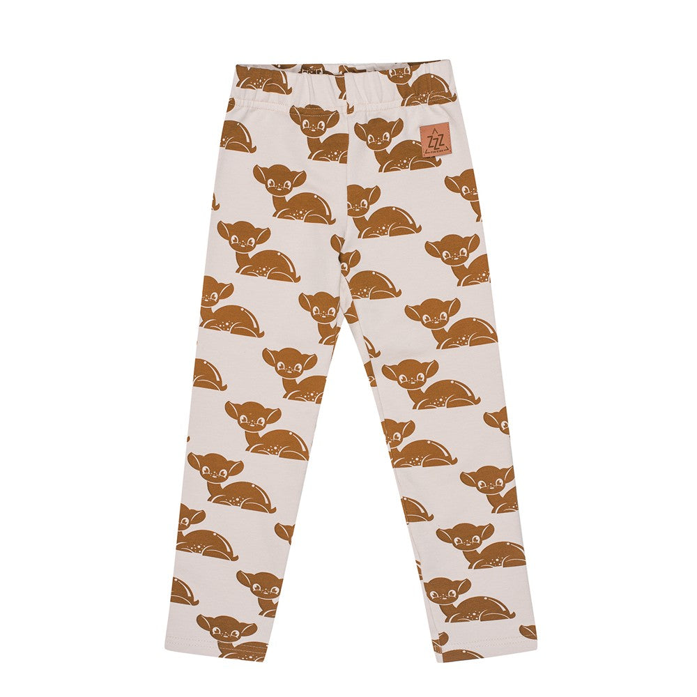 Kinder-Leggings Deer – weiche Baumwoll-Leggings mit Hirschmuster – Produktbild 1