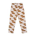 Kinder-Leggings Deer – weiche Baumwoll-Leggings mit Hirschmuster – Produktbild 1