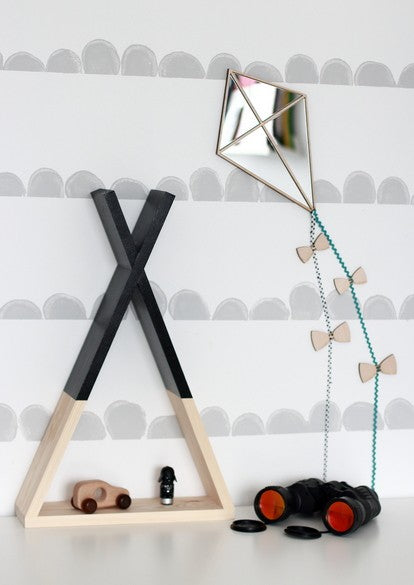 Drachen-Spiegel fürs Kinderzimmer – aus bruchsicherem Acryl und Holz – Produktbild 2