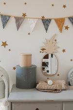 Kinderspiegel Ananas aus Acryl und Holz – Produktbild 1