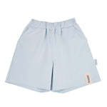 Baumwoll-Kinder-Shorts Blau – Bequeme Sommerhose in Pastellblau aus OEKO-TEX Baumwolle