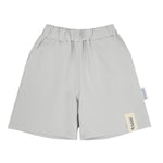 Baumwoll-Kinder-Shorts Grau – Bequeme Sommerhose mit Taschen aus OEKO-TEX Baumwolle