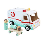 Holz-Krankenwagen – Produktbild 1