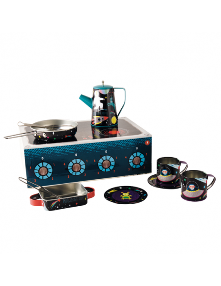 Tee- und Kochspielset Space für Kinder – Produktbild 4