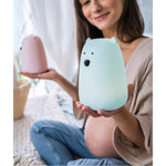 Silikon-Nachtlicht Großer Bär mit Fernbedienung – Blau – Produktbild 4