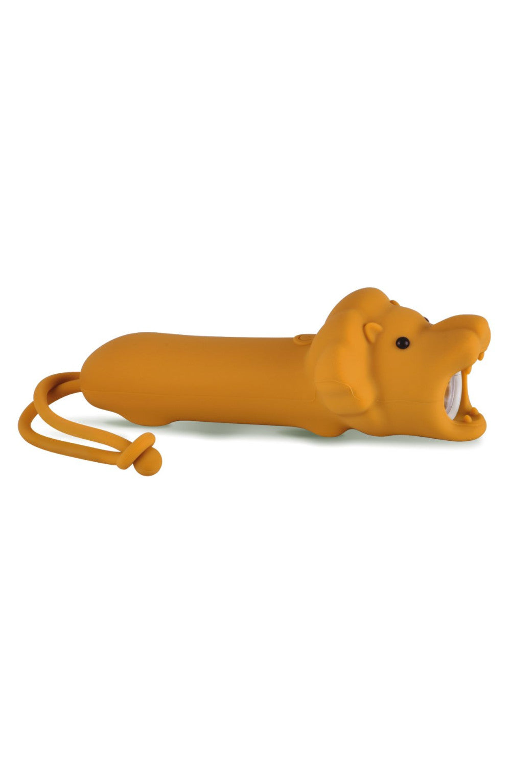 Kinder-Taschenlampe Löwe LEO – LED-Taschenlampe aus Silikon mit USB-C – Produktbild 1