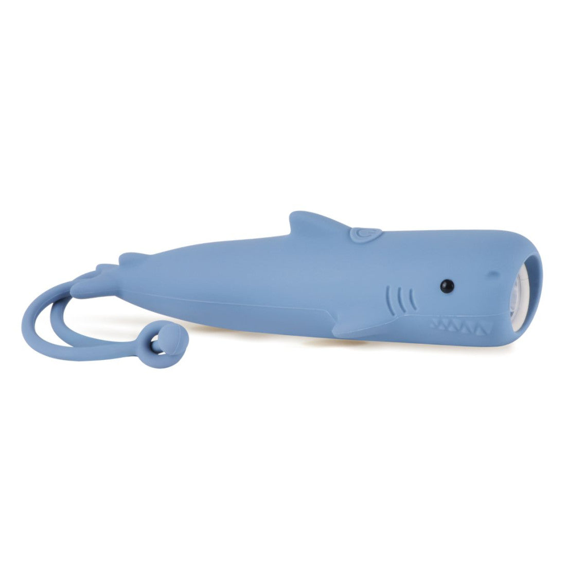 Kinder-Taschenlampe Hai SHARKY – LED-Taschenlampe aus Silikon mit USB-C – Produktbild 2