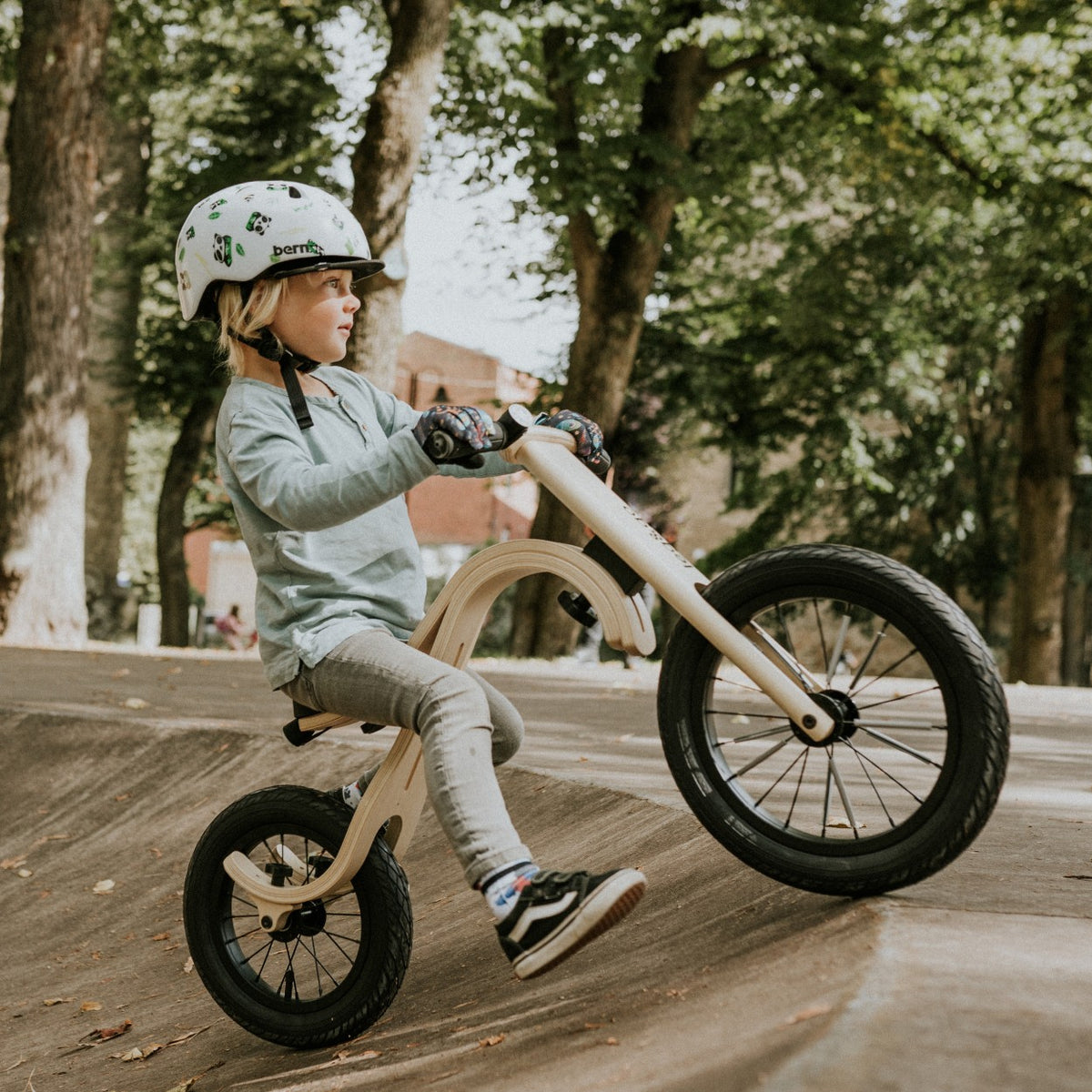 leg&go Laufrad 3in1 – Mitwachsendes Holz-Laufrad & Kinderfahrrad ab 1 Jahr – Produktbild 2