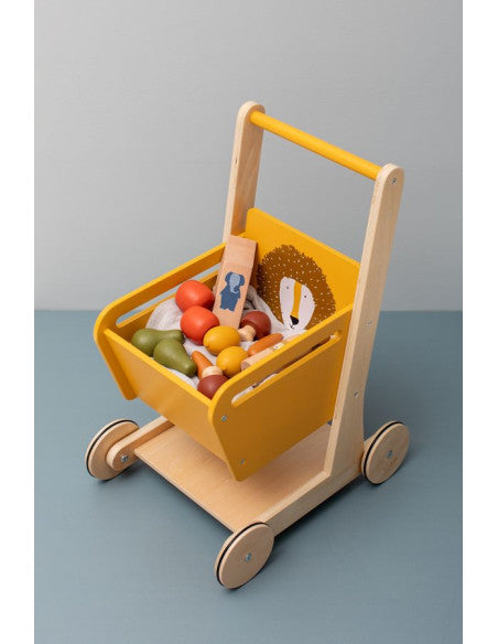 Einkaufswagen aus Holz – Mr. Lion – Produktbild 2
