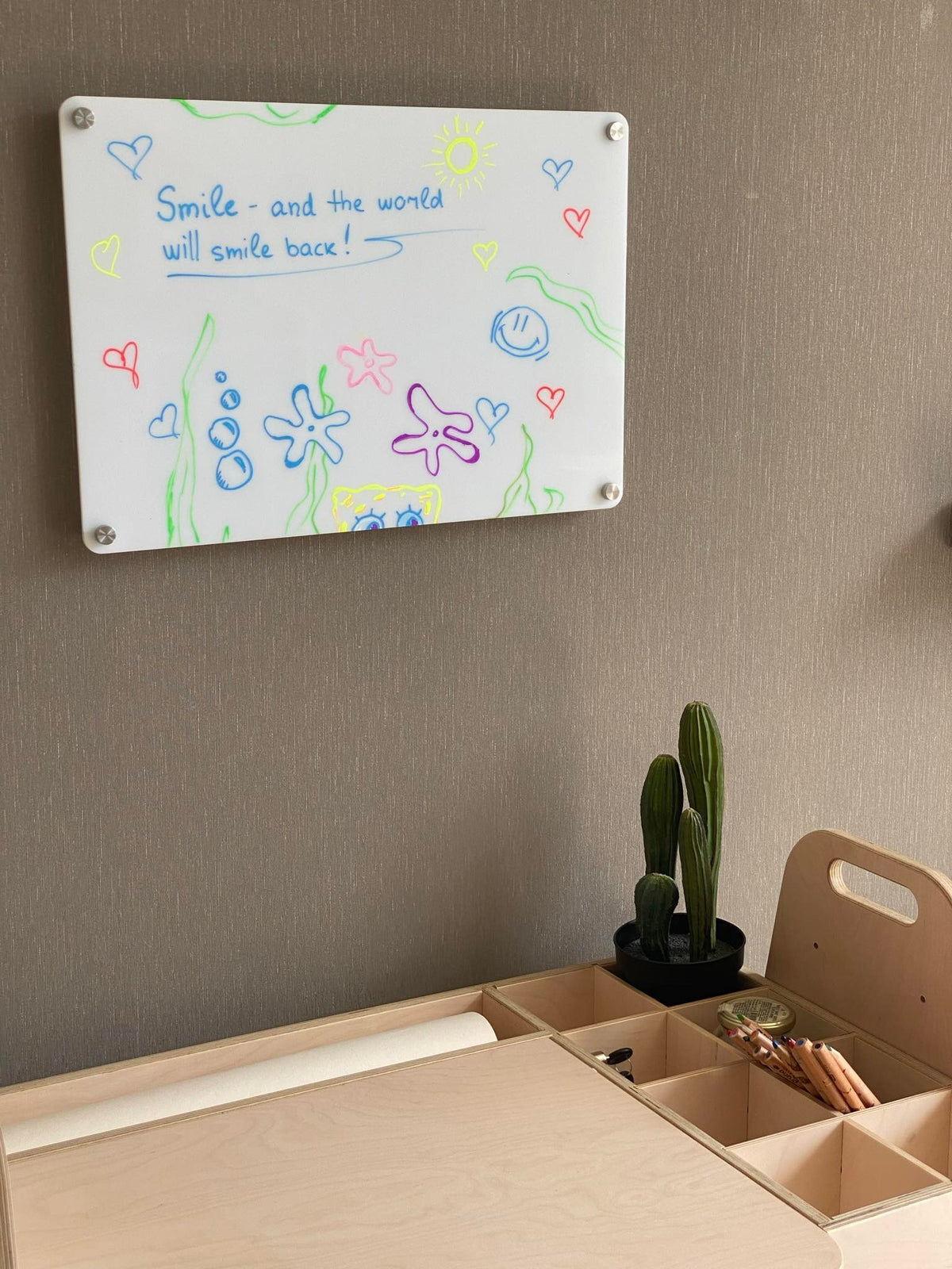 LUULA Acryl Tagesplaner für Kinder – Transparentes Routine Board & Wochenplaner für Kleinkinder & Vorschule – Produktbild 3