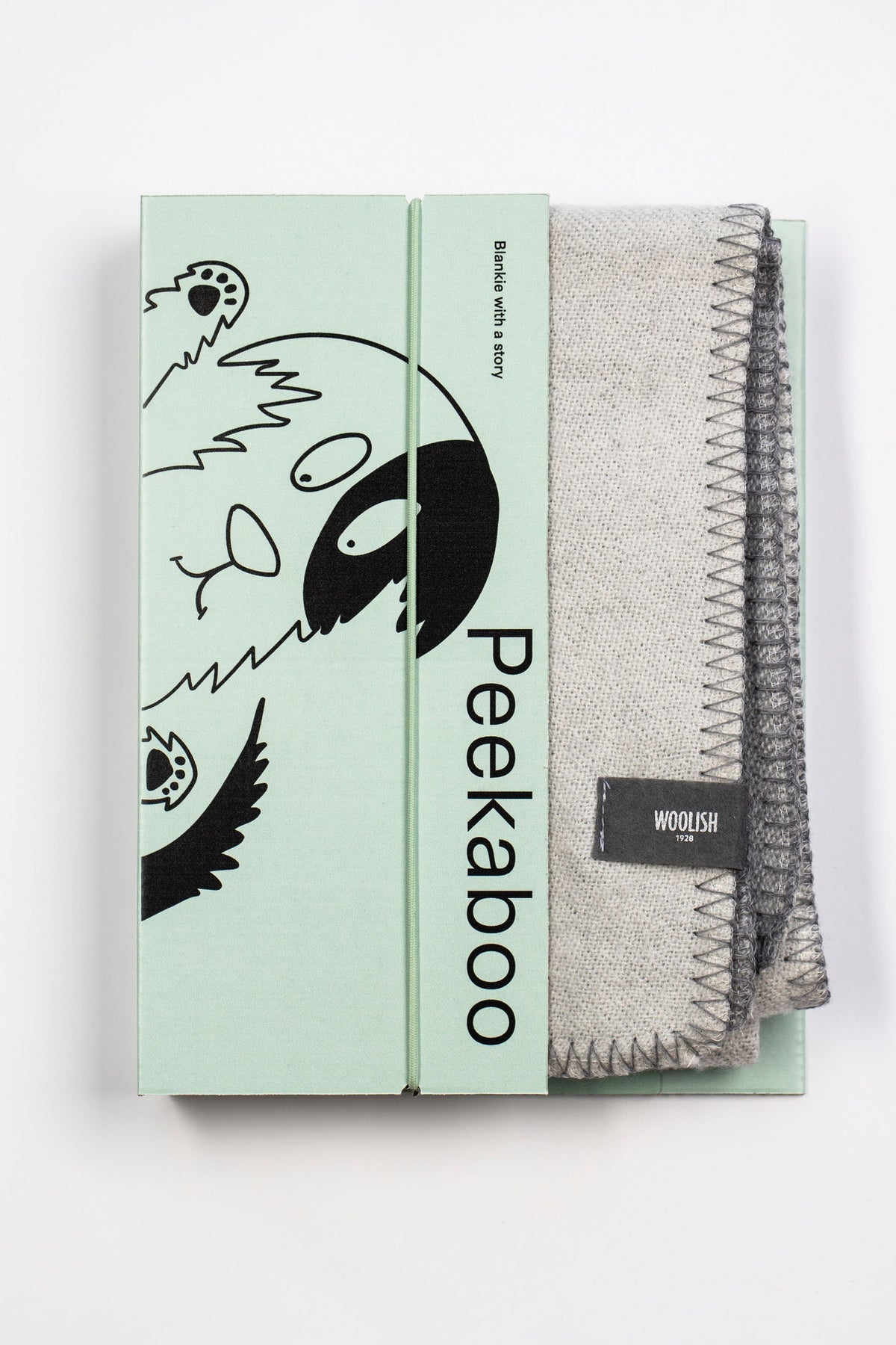 Merino-Babydecke Doggy – Produktbild 1