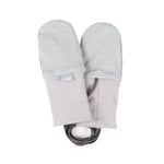 Merino Wool Baby Mittens – Grey