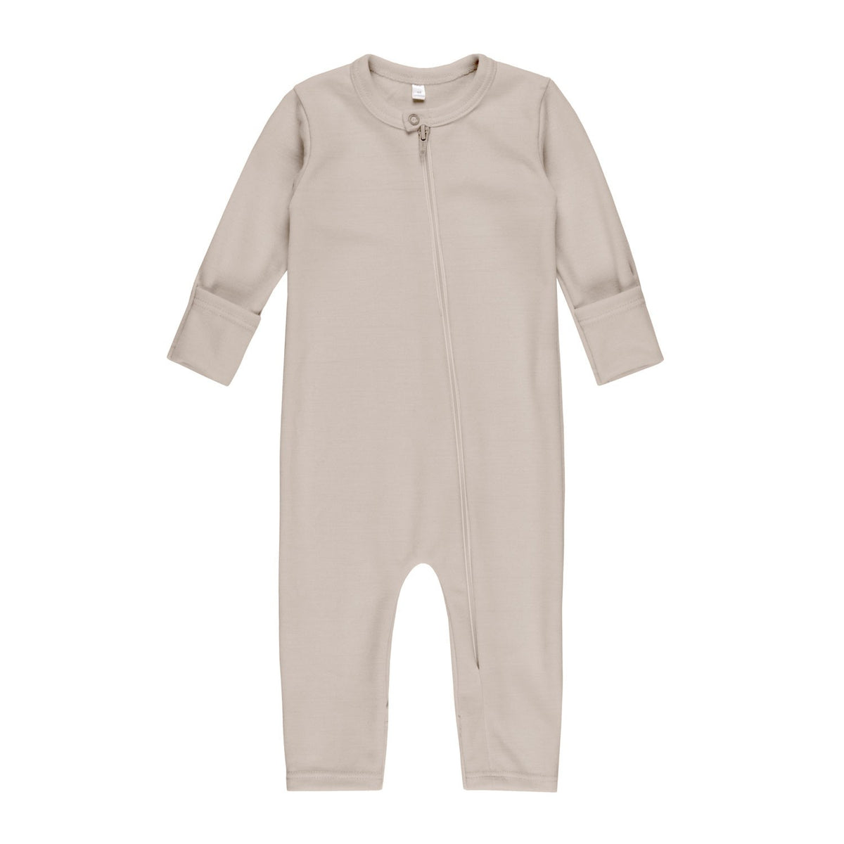 Merino Wool Baby Overall – Beige