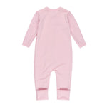 Merino Wool Baby Overall – Pink
