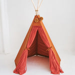 Fairy Kids Play Tent with Tulle – Ecru