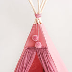 Fairy Kids Play Tent with Tulle – Rose