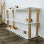 Modulares Montessori-Regal Straight – 3 Ebenen – Produktbild 2