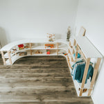 Modulares Montessori-Regal Straight – 2 Ebenen – Produktbild 4